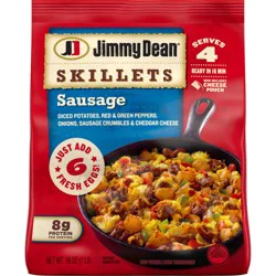 Jimmy Dean Skillets, Sausage, Frozen Breakfast, 16 oz
