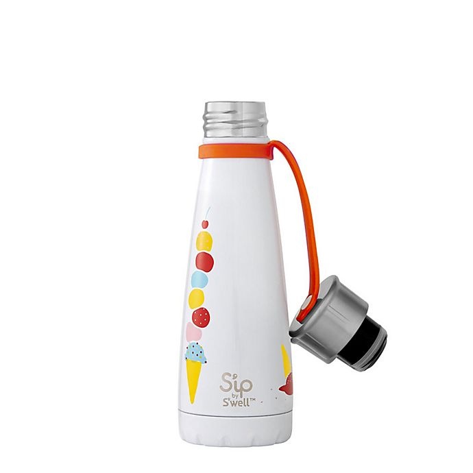 slide 2 of 2, S'ip By S'well The Scoop Water Bottle - White, 10 oz