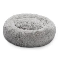 MEIJER CAT BED 18" LONG FAUX GREY
