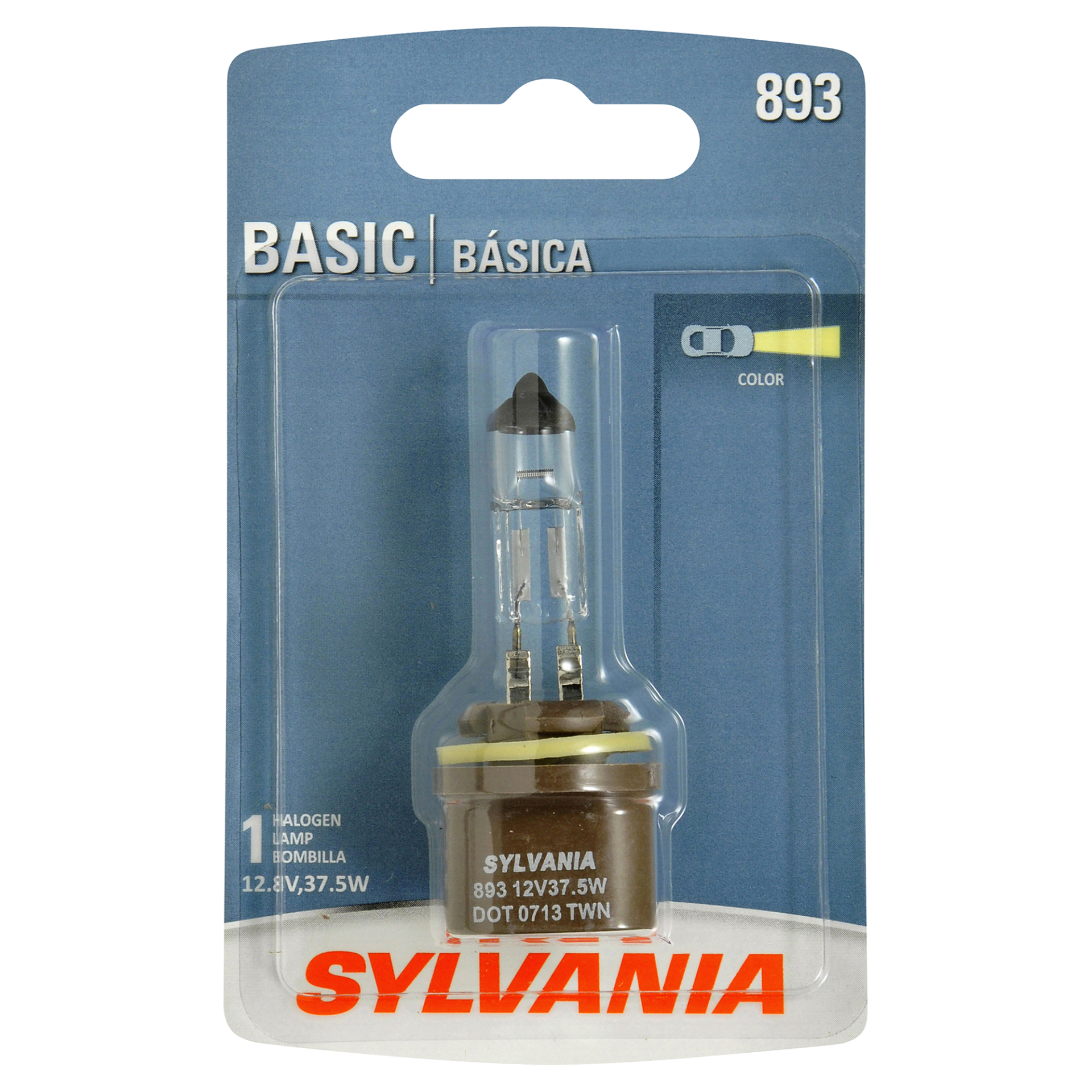 slide 1 of 6, Sylvania 893 Basic Fog Light, 1 ct