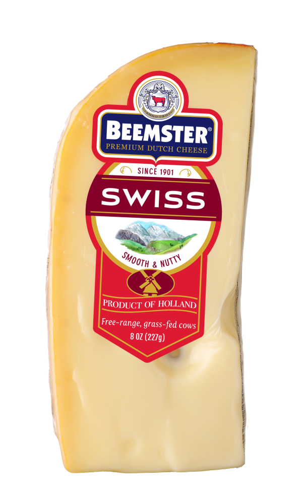 slide 1 of 1, Beemster Swiss Cheese Wedge, 8 oz