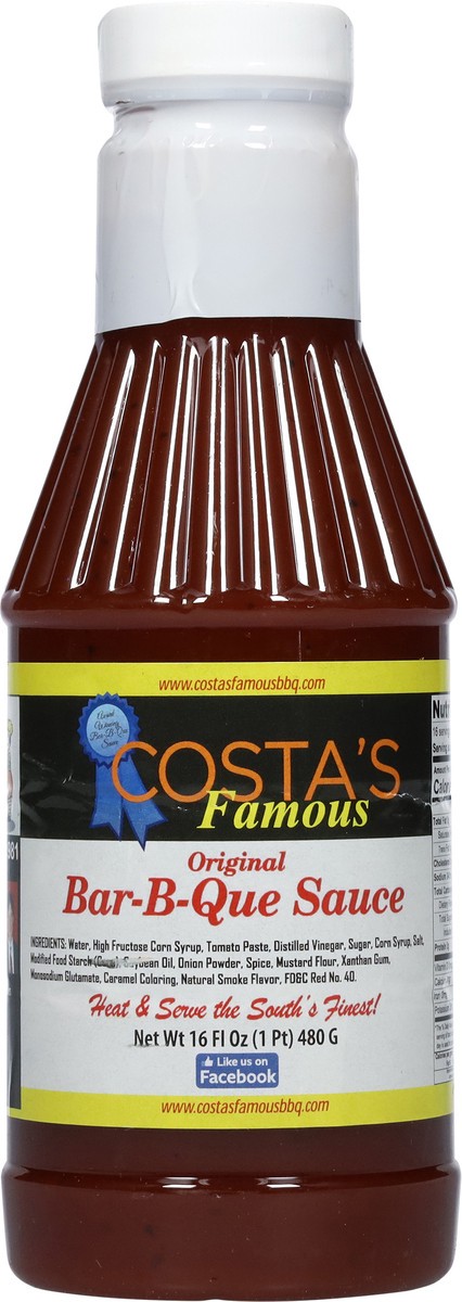 slide 10 of 13, Costa's Famous Original Bar-B-Que Sauce 16 fl oz, 16 fl oz