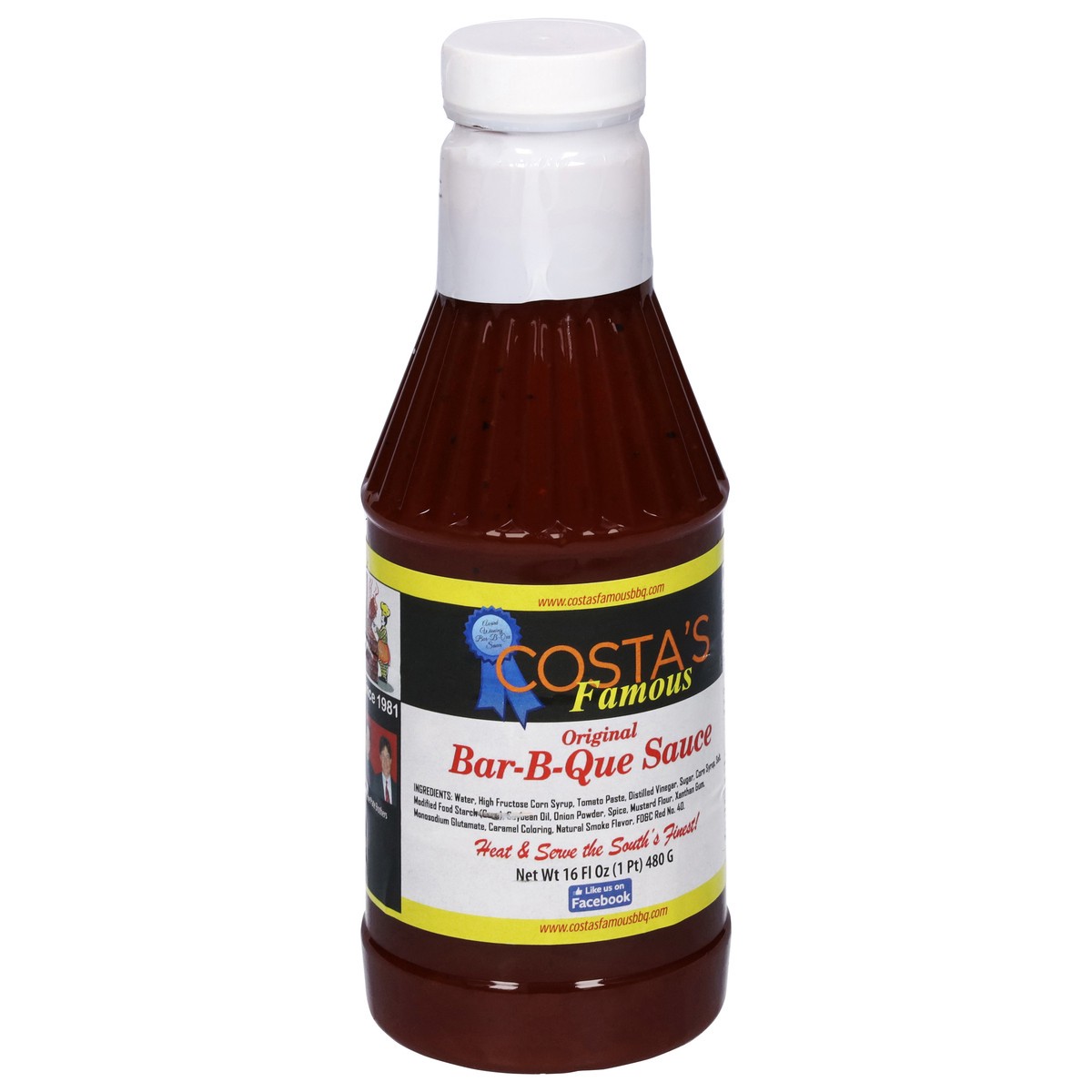 slide 11 of 13, Costa's Famous Original Bar-B-Que Sauce 16 fl oz, 16 fl oz