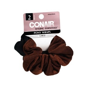 slide 1 of 1, Conair Styling Essentials Large Pony Wraps 49659nn, 2 ct