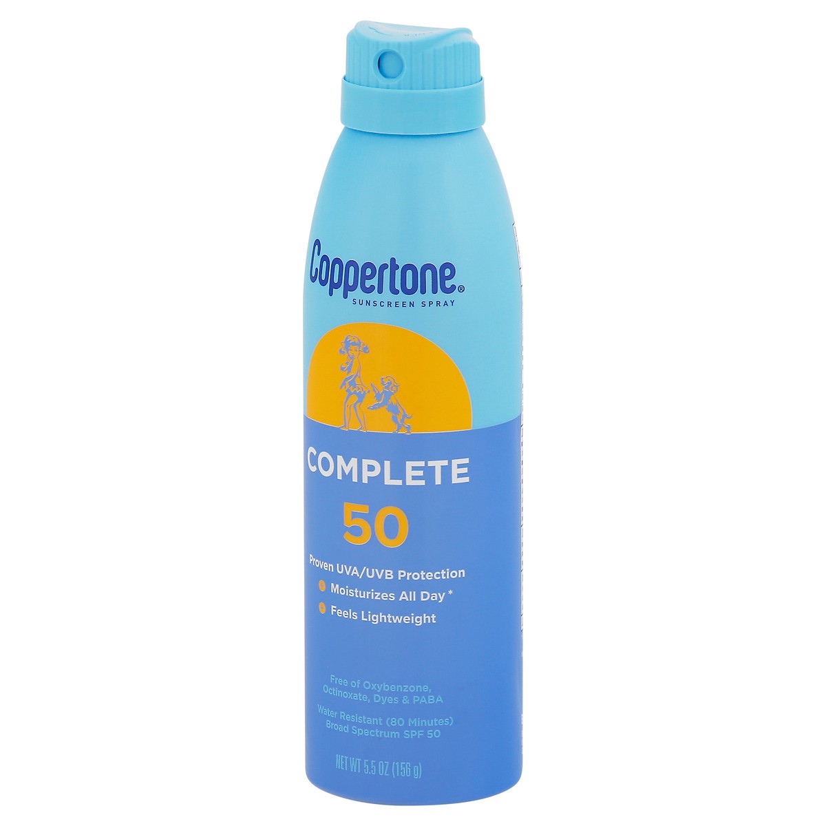 slide 3 of 9, Coppertone Complete Spray SPF 50 - 5.5 Oz, 5.5 oz