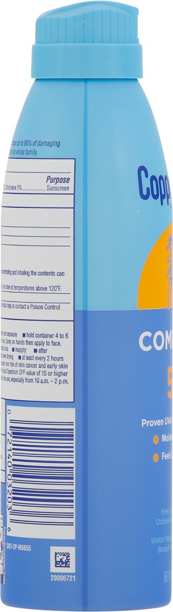 slide 7 of 9, Coppertone Complete Spray SPF 50 - 5.5 Oz, 5.5 oz