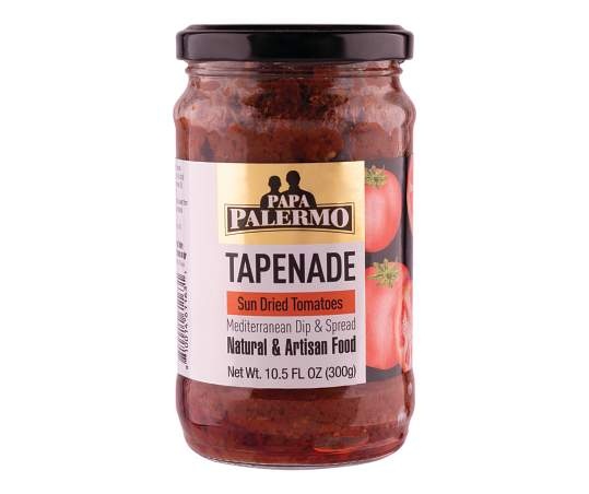 slide 1 of 1, Papa Palermo Sun Dried Tomatoes Tapenade, 8.8 Oz., 1 ct