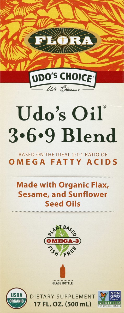 slide 4 of 4, Flora Udo's Oil 17 oz, 17 oz