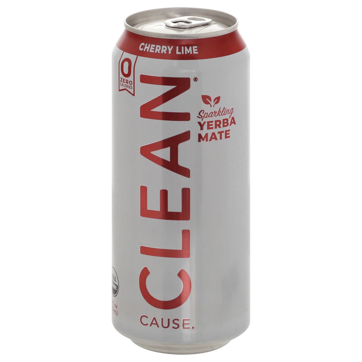 slide 3 of 9, Clean Cause Cherry Lime Yerba Sparkling, 16 oz