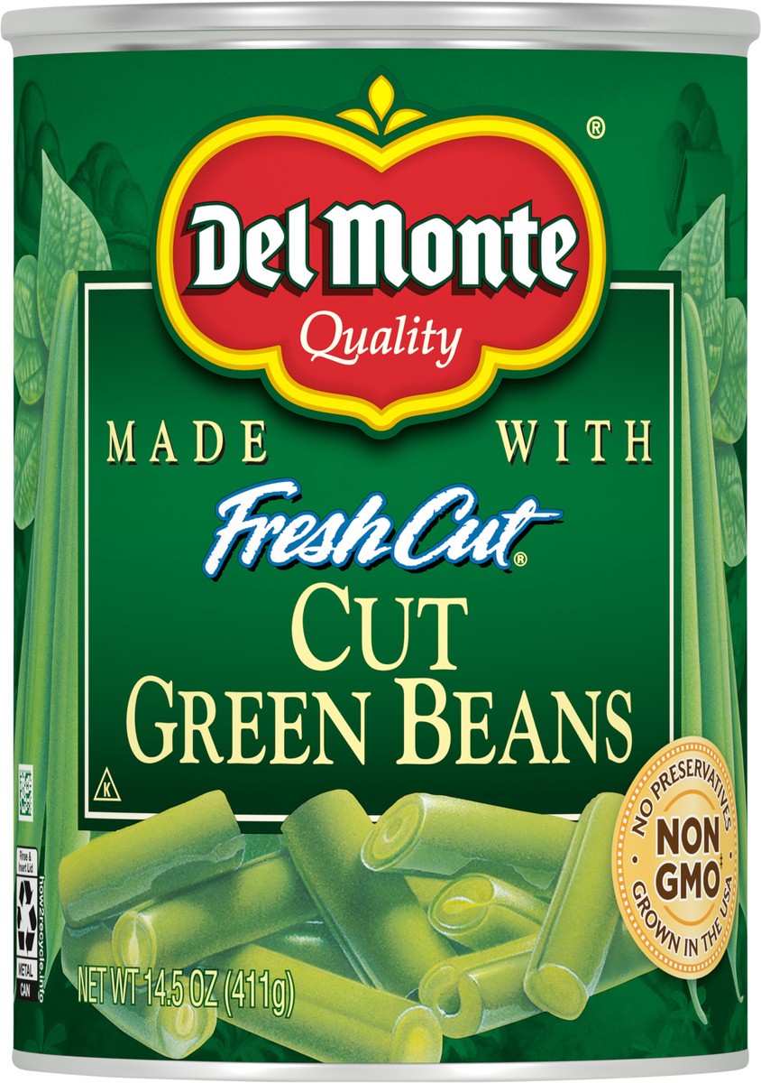 slide 1 of 3, Del Monte Fresh Cut Cut Green Beans 14.5 oz, 14.5 oz