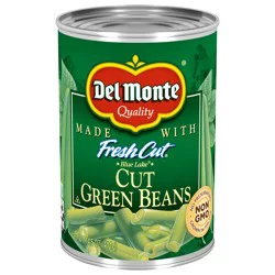 Del Monte Blue Lake Cut Green Beans 14.5 oz Can