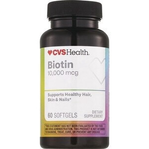 slide 1 of 1, CVS Health Cvs Biotin Softgels, 60 Ct, 1 ct