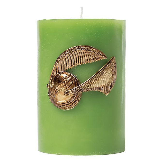 slide 1 of 2, Harry Potter Golden Snitch Insignia Candle, 1 ct