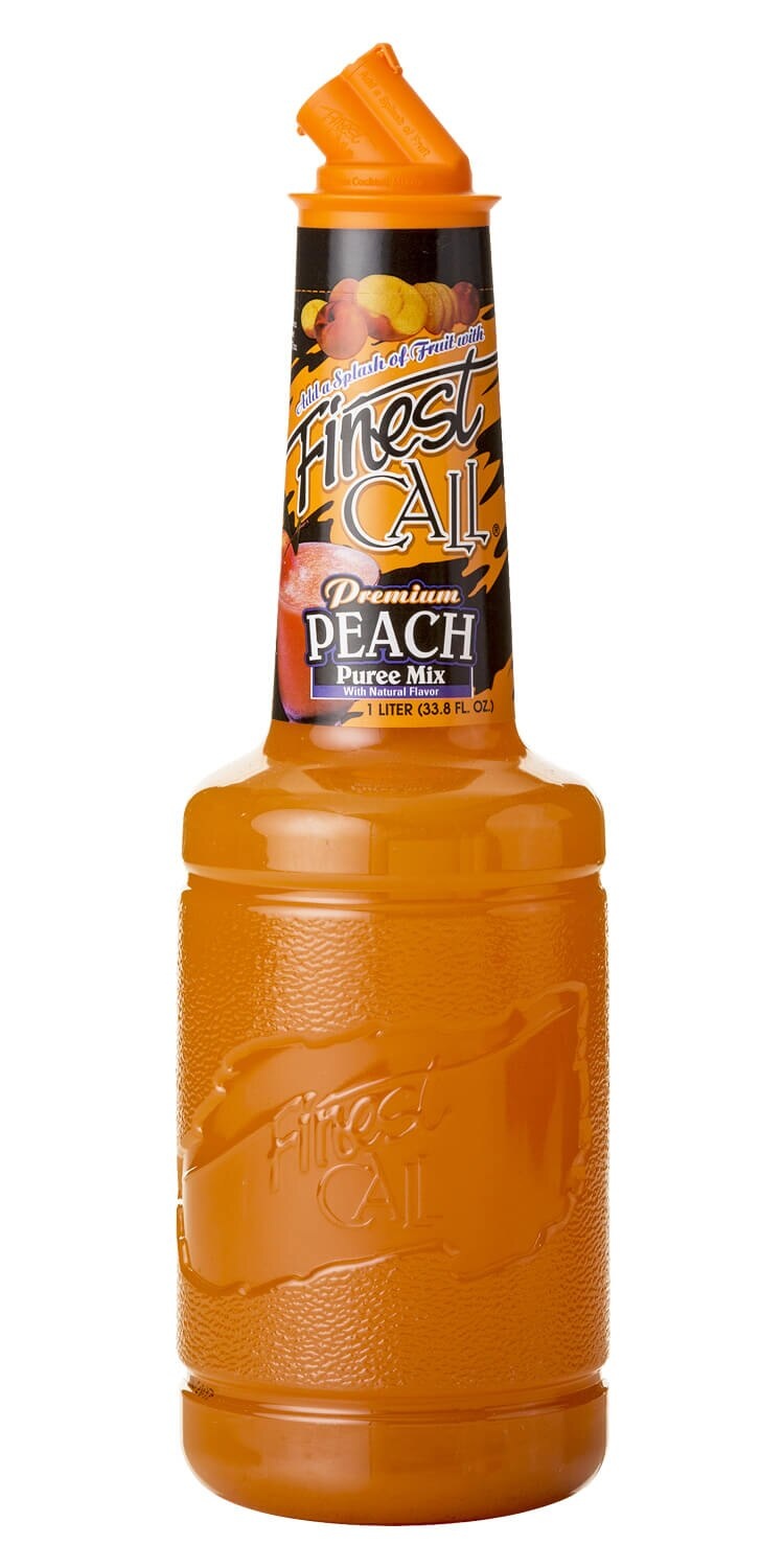 slide 1 of 1, Finest Call Peach Puree - 1 liter, 1 liter