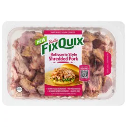 Buddig Fix Quix Rotisserie Style Shredded Pork 12 oz