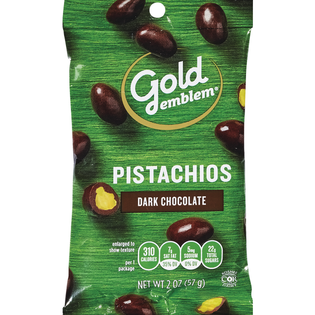 slide 1 of 1, GE Dark Chocolate Covered Pistachio, 1 ct