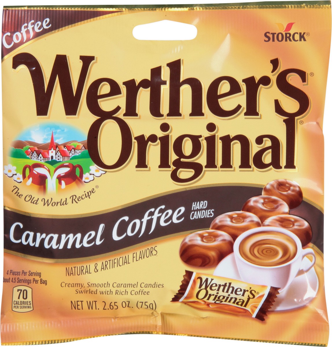 slide 13 of 13, Werther's Original Caramel Coffee Hard Candies 2.65 oz, 2.65 oz