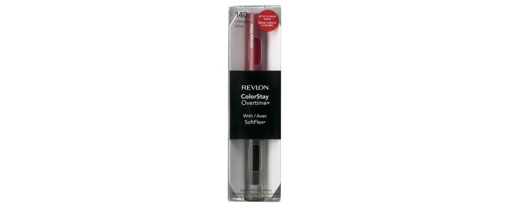 slide 2 of 5, Revlon ColorStay Overtime Lipcolor - Ultimate Wine, 1 ct