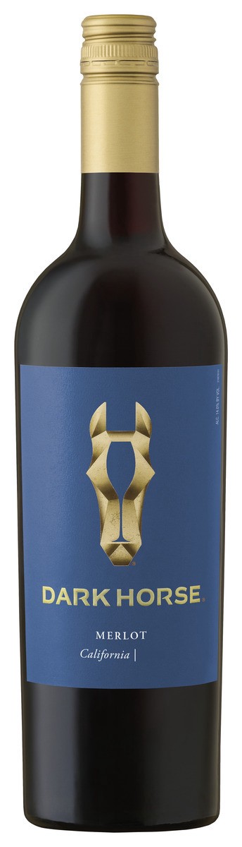 slide 1 of 5, Dark Horse Red Wine, 750 ml