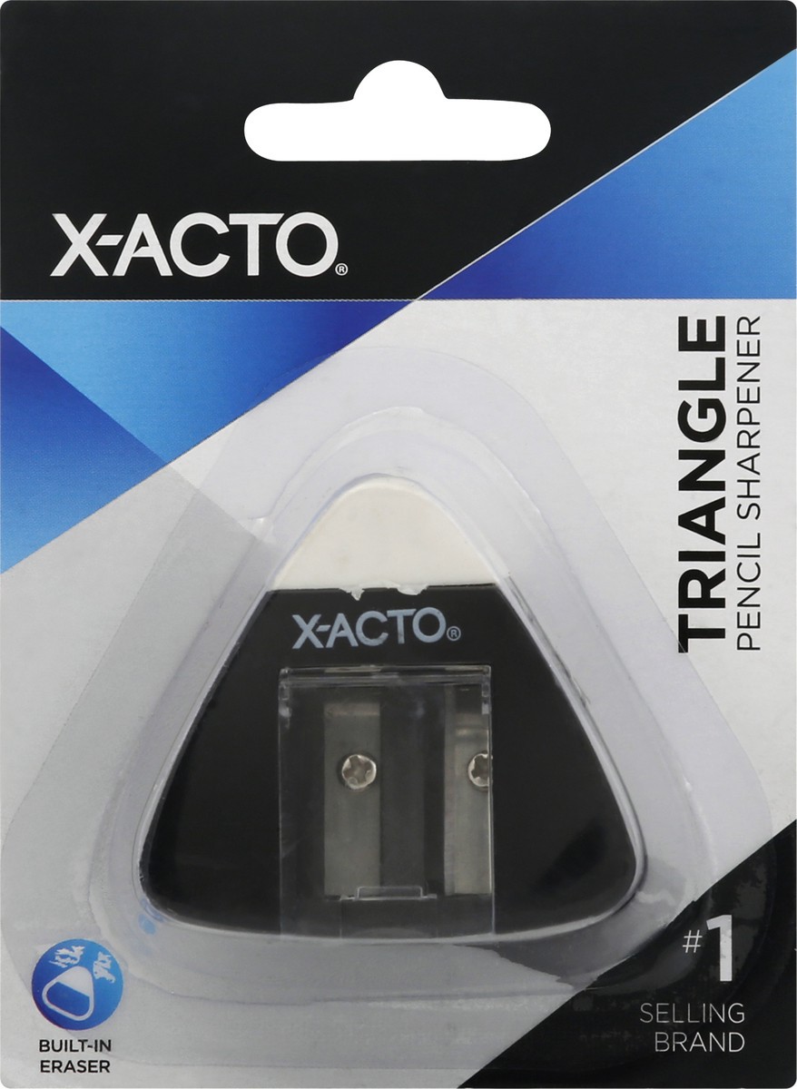 slide 4 of 9, X-ACTO Triangle Pencil Sharpener 1 ea, 1 ct