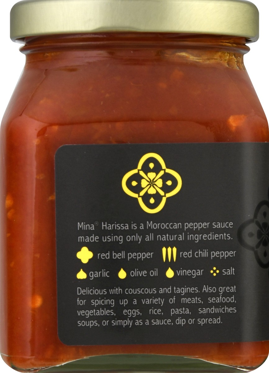 slide 3 of 13, Mina Mild Moroccan Red Pepper Sauce 10 oz, 10 oz