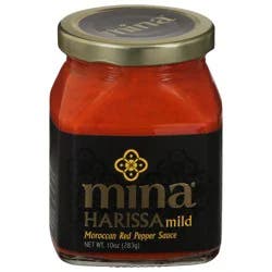 Mina Mild Moroccan Red Pepper Sauce 10 oz