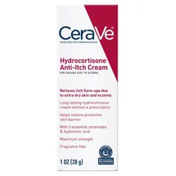 (Lmtd Qty) Cerave Hydrocortisone Anti-Itch Cream