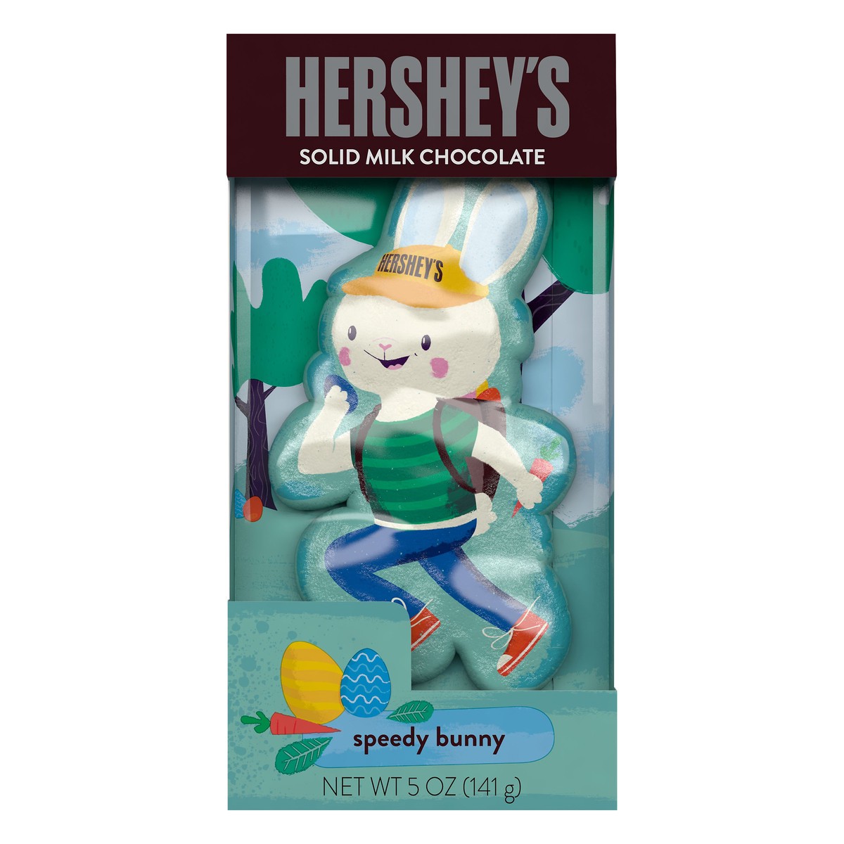 slide 1 of 7, Hershey's Speedy Bunny Solids Milk Chocolate 5 oz, 5 oz