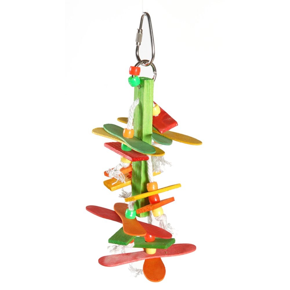 slide 1 of 1, All Living Things Hang Down Bird Toy, 1 ct