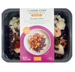 Home Chef Restaurant Style Shrimp Fajita