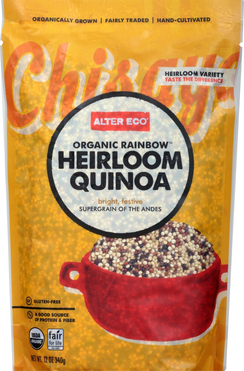 slide 6 of 9, Alter Eco Organic Rainbow Heirloom Quinoa 12 oz, 12 oz