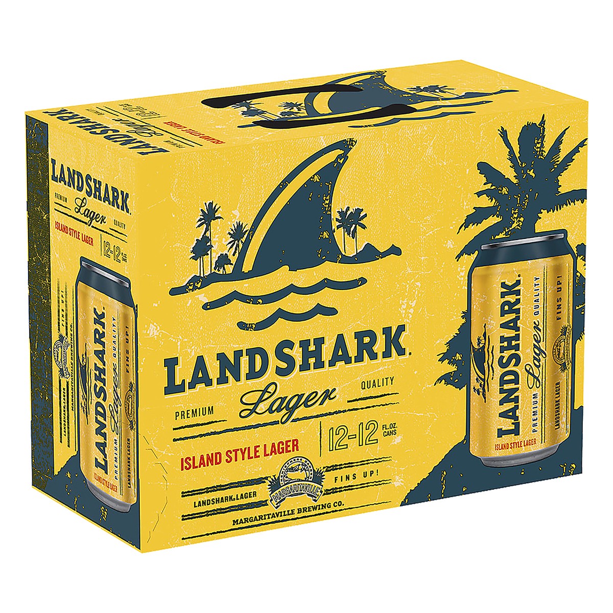 slide 5 of 8, Landshark Island Style Lager, 12 Pack, 12 FL OZ Cans, 144 fl oz