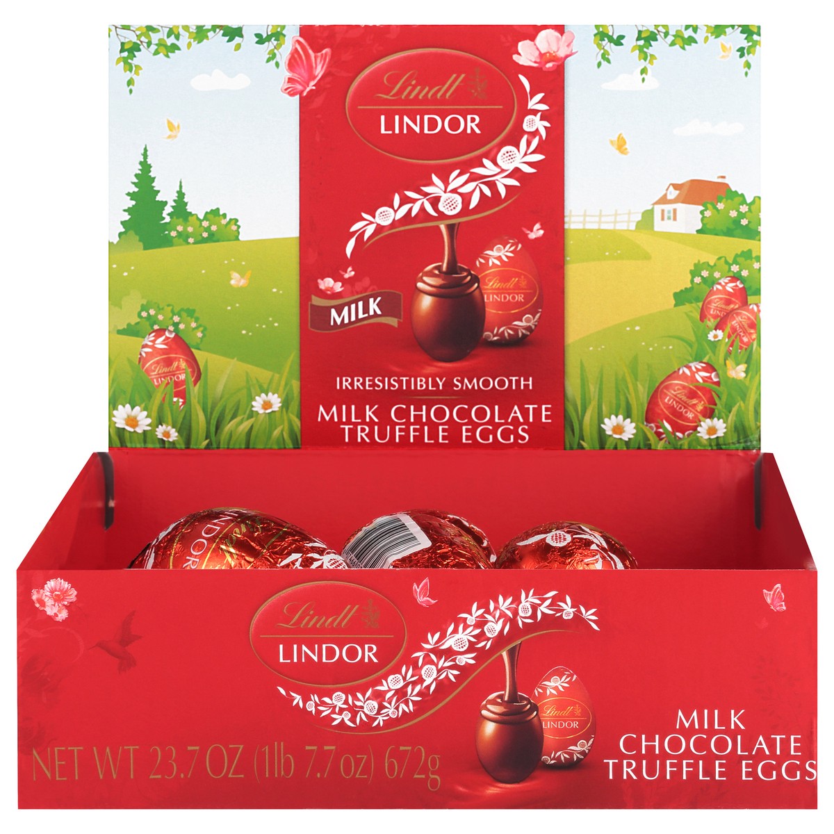 slide 4 of 10, Lindt Lindor Milk Chocolate Egg, 1 ct