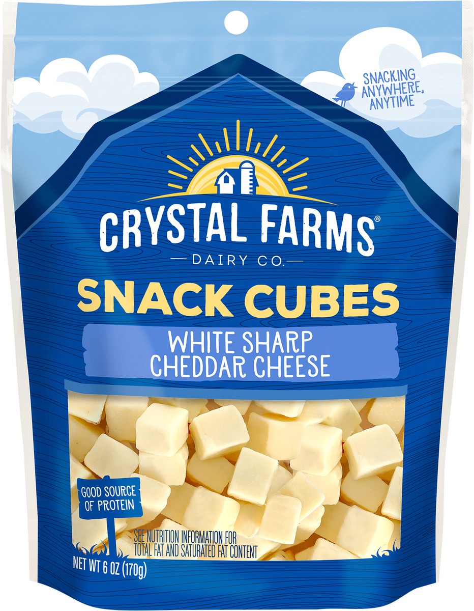 slide 2 of 8, Crystal Farms Cheese, 6 oz