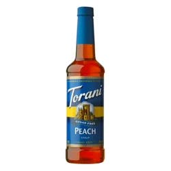 Torani Sugar Free Peach Syrup, 750ml