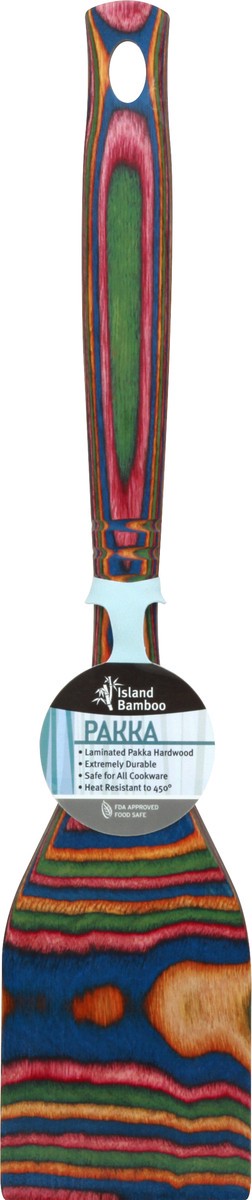 slide 3 of 8, Island Bamboo Rainbow Pakkawood Spatula, 1 ct