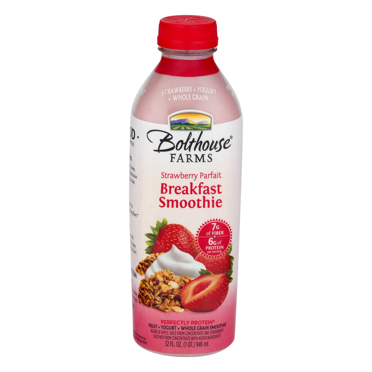 slide 1 of 1, Bolthouse Farms Strawberry Parfait Breakfast Smoothie, 32 fl oz