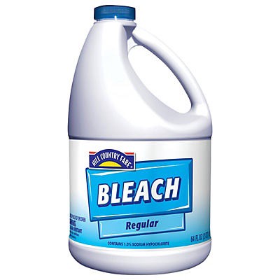 slide 1 of 1, Hill Country Fare Regular Bleach, 64 oz