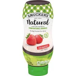 Smucker's Natural Strawberry Squeezable Fruit Spread - 19 oz