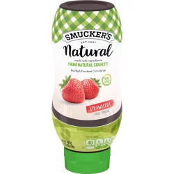 Smucker's Smuckers Natural Squeeze Strawberry Spread