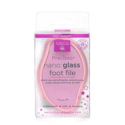 Earth Therapeutics Precisso Nano Glass Foot File - Pink