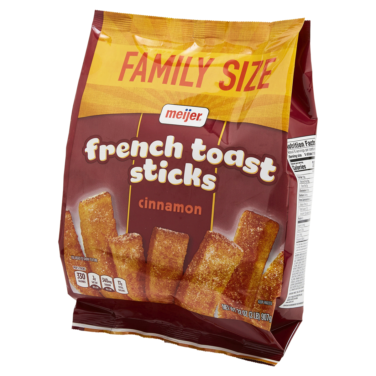 slide 9 of 29, Meijer Cinnamon French Toast Sticks, 32 oz