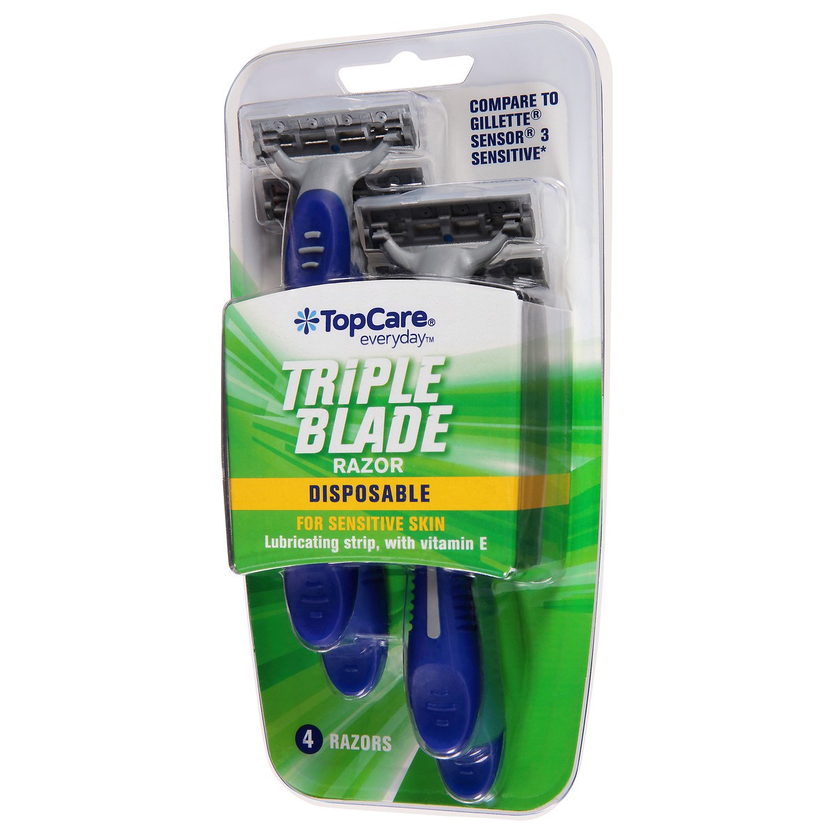 slide 9 of 12, Topcare Razor Matrix Disposable, 4 ct