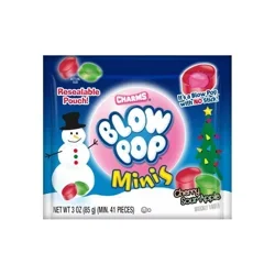 Charms Blow Pop Xmas Minis Pouch