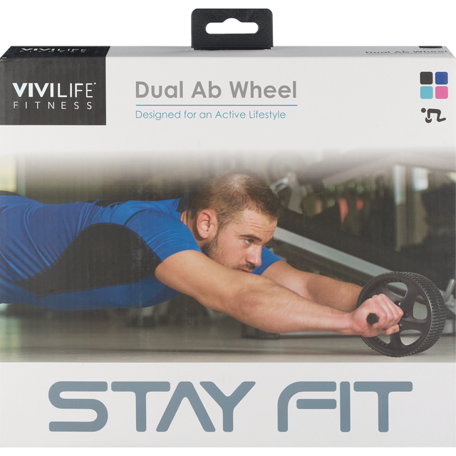 slide 1 of 1, Vvtr Dual Ab Wheel, 1 ct