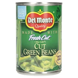 Del Monte Blue Lake Cut Green Beans 14.5 oz Can