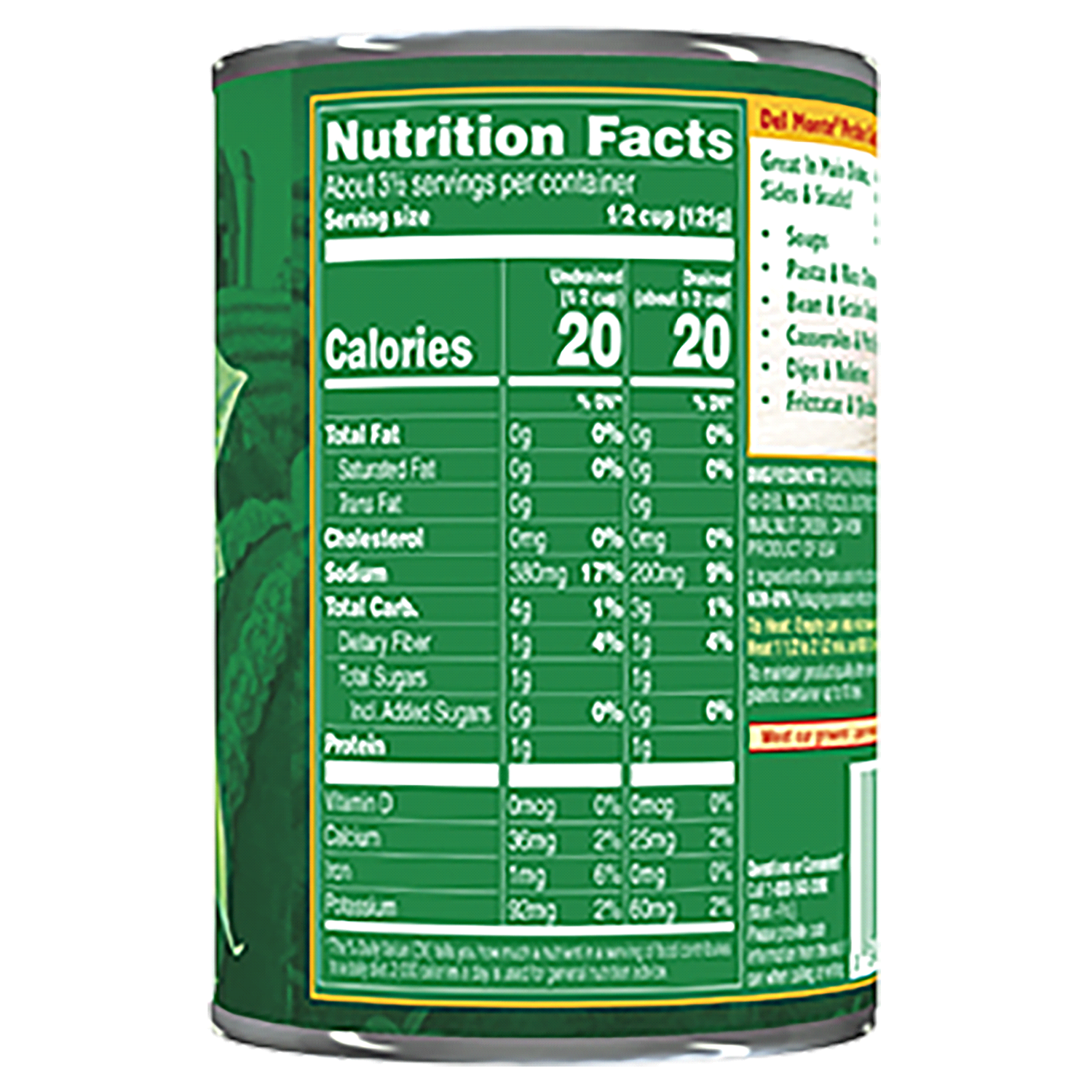 slide 2 of 2, DEL MONTE BLUE LAKE Petite Cut Green Beans, Canned Vegetables, 14.5 oz Can, 14.5 oz