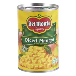 Del Monte In Light Syrup Diced Mangos 15 oz