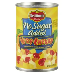 Del Monte Very Cherry No Sugar Added Mixed Fruit 14.5 oz