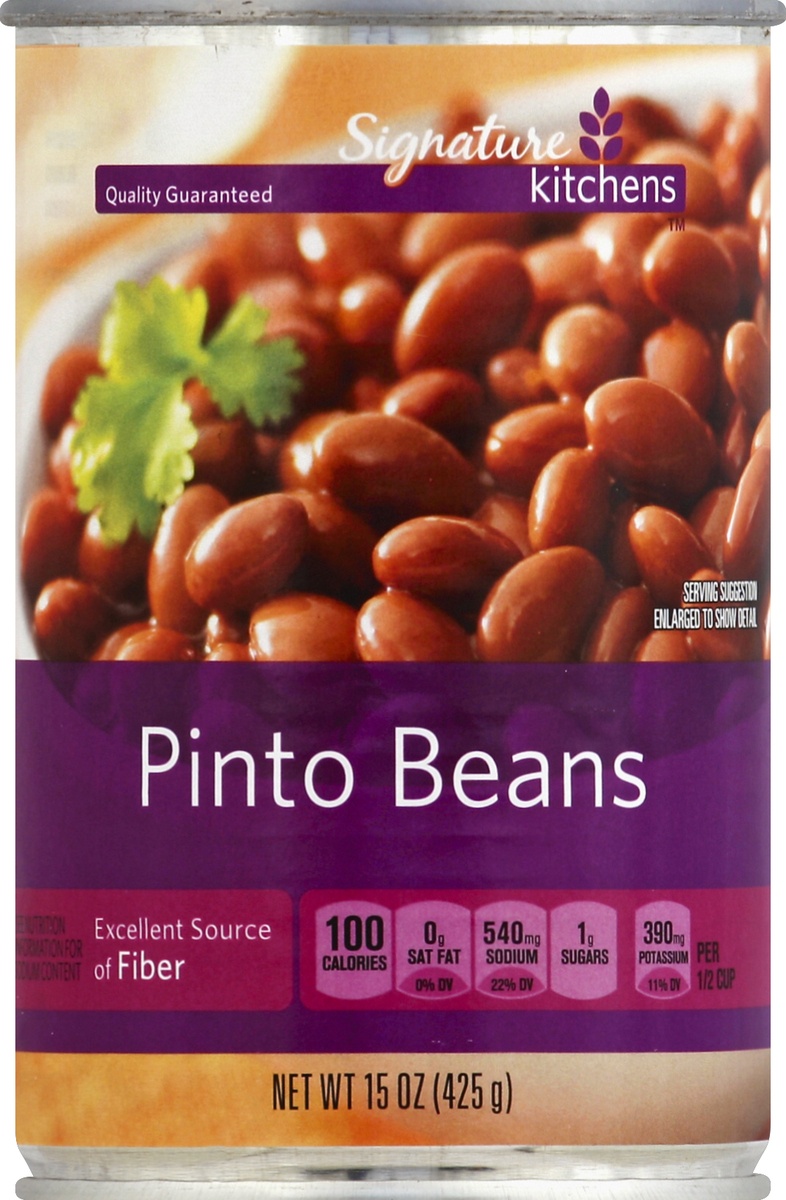 slide 2 of 2, Signature Select Pinto Beans 15 oz, 15 oz
